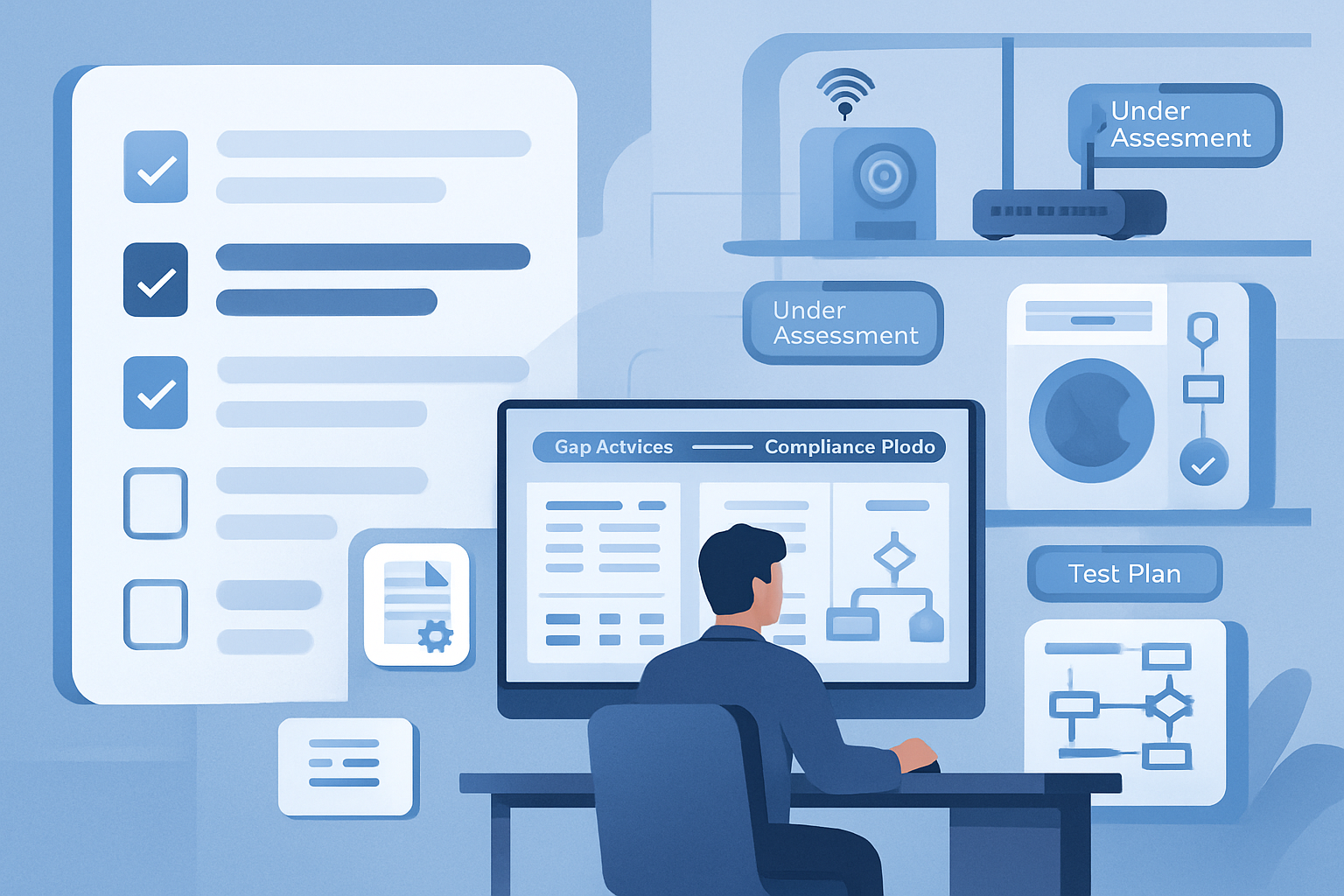 Step-by-step compliance preparation checklist - from gap analysis to Declaration of Conformity