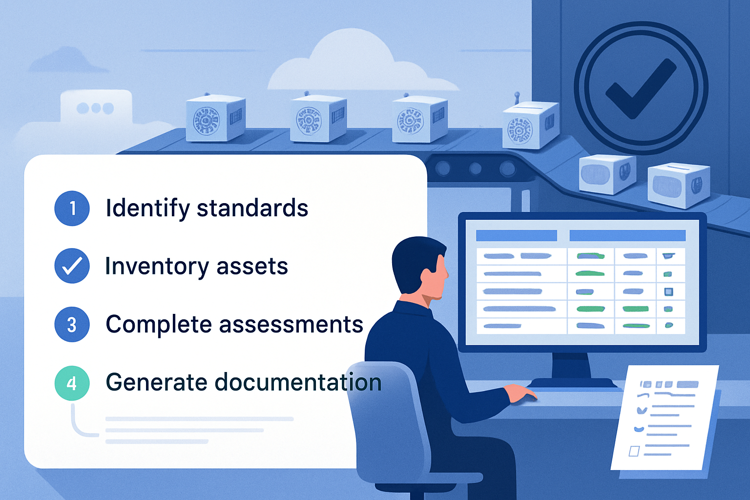 Checklist e roadmap passo dopo passo per la conformita EN 18031